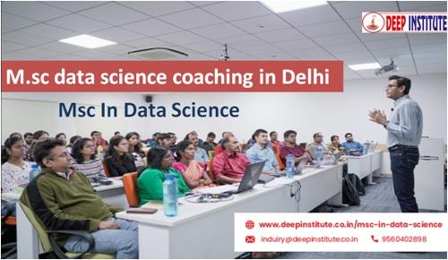 M.sc data science coaching in delhi