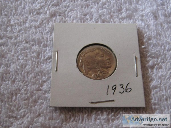 1936 Buffalo Nickel &ndash Fine Condition