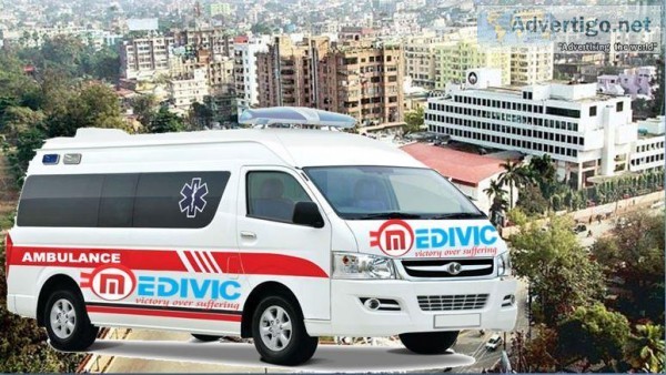 Medivic Ambulance Service in Ranchi with ICU Setup