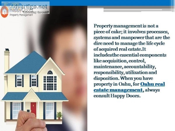 Best Hawaii Property Management Companies - www.happydoorsproper