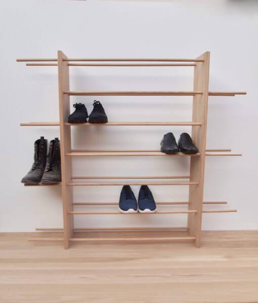 Best family wooden shoe rack (Schuhregal holz)