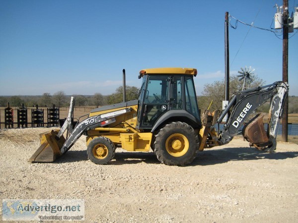 Backhoe  11 John Deere 310J 4WD Cab AC