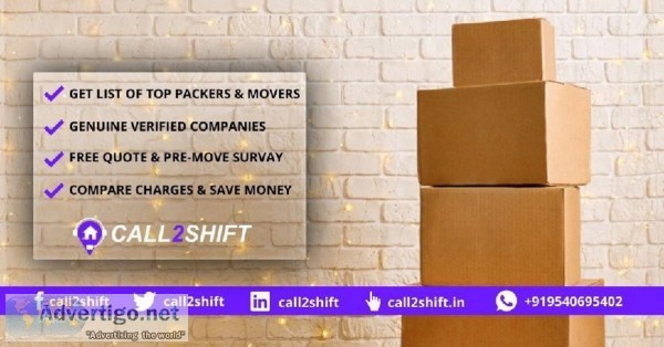 Packers And Movers in India - Call2Shift