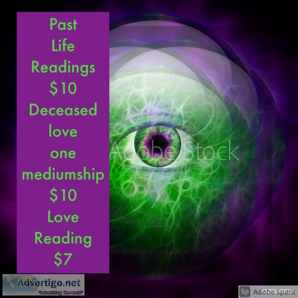 Past Life Reading-or Lovers Oracle Reading