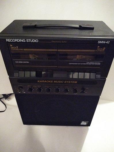 Singing Machine Tape Karaoke Recording Studio Great Shape JUST 2