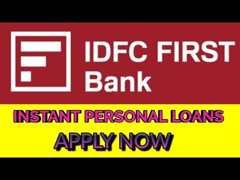 IDFC Bank personal loan  11.5% only