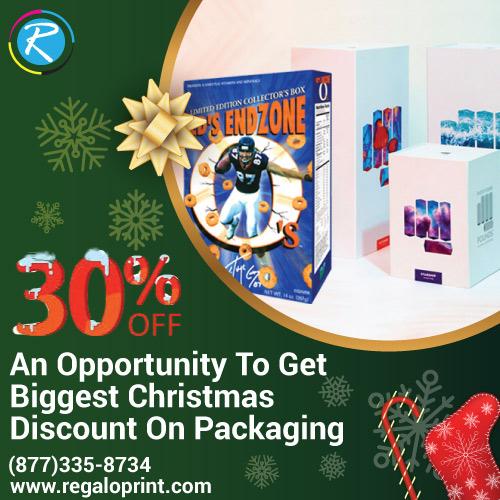 An Opportunity To Get 30% Christmas Discount On Packaging