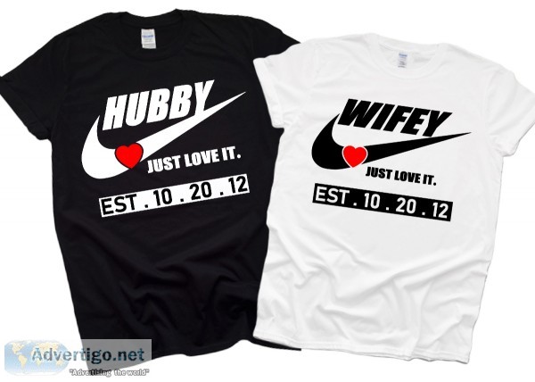 Anniversary Shirts for Husband and Wife