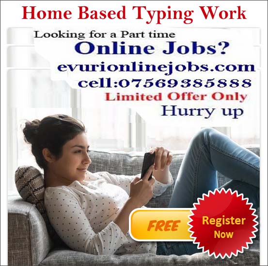 Part time home based data entry jobs, home based typing work