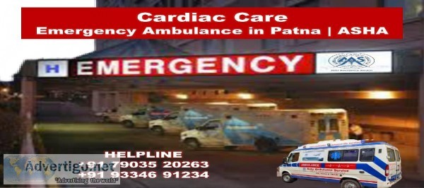 Well-ICU Recognized Cardiac Care Ambulance in Patna  ASHA