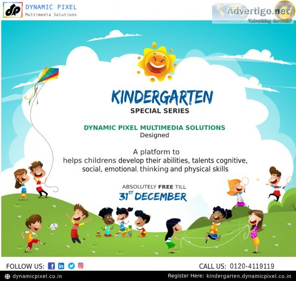 E-learning Kindergarten Online platform