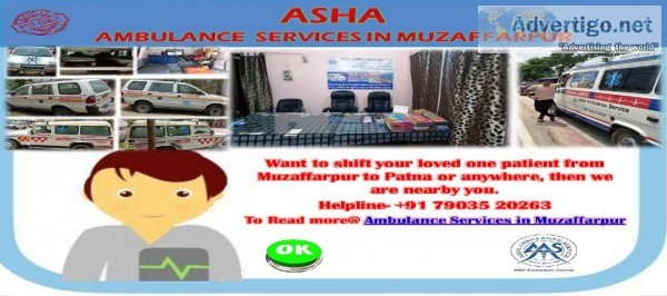 Ensure your ICU Optimized Setup Cardiac Ambulance in Muzaffarpur