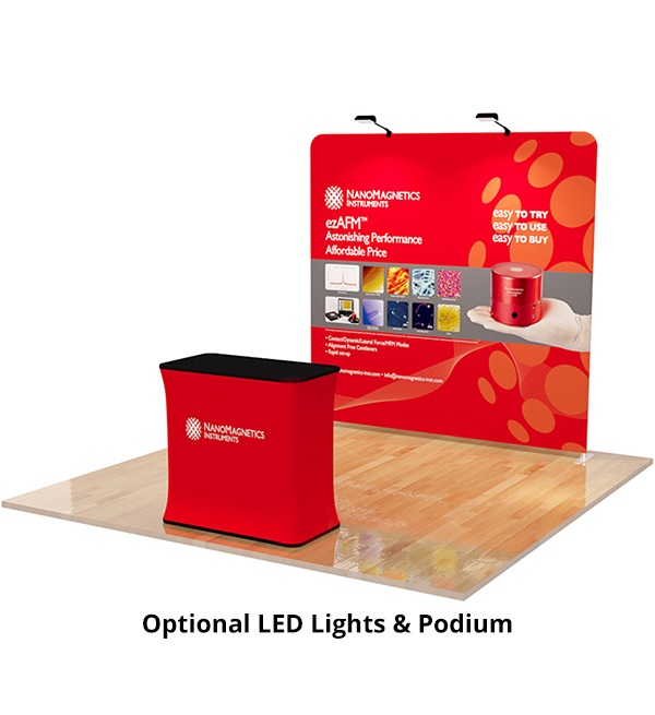 Trade show tension fabric displays with stretch graphics | usa
