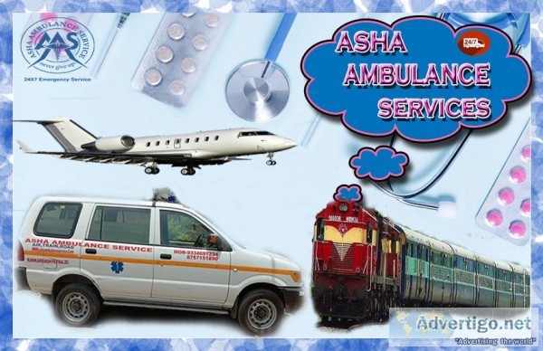 Better Quality Higher Safety Cardiac Ambulance in Patna  ASHA