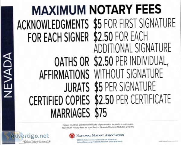 Mobile Notary In Las Vegas