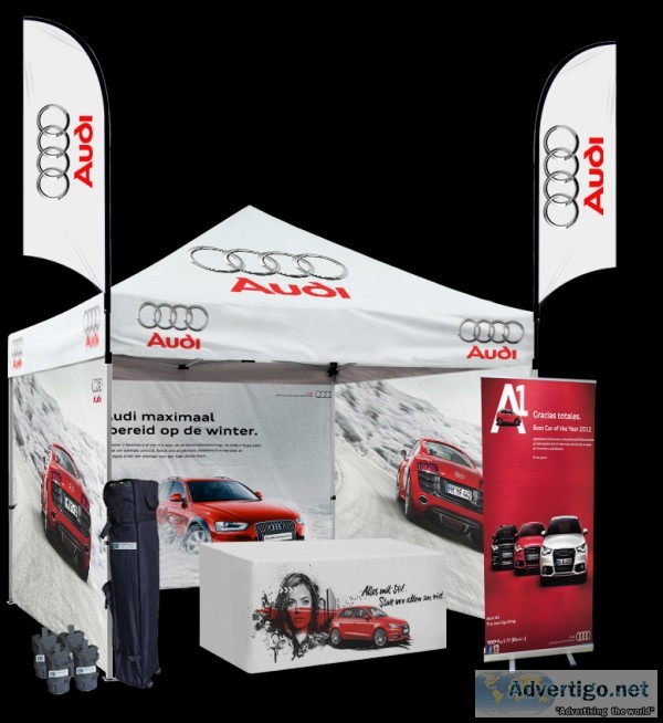 Custom Pop Up Tents for Events  Branded Canopy Tents