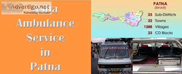 Take on Rent the Utmost ICU-Demanding Ambulance Service in Patna