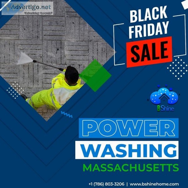 Power washing services in Massachusetts