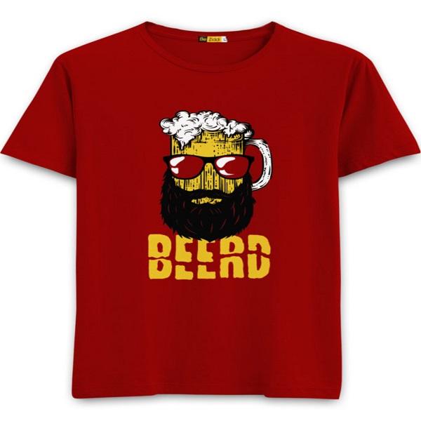 Beerd Round Neck Graphic T-Shirt