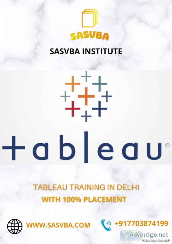 Tableau Training In Delhi