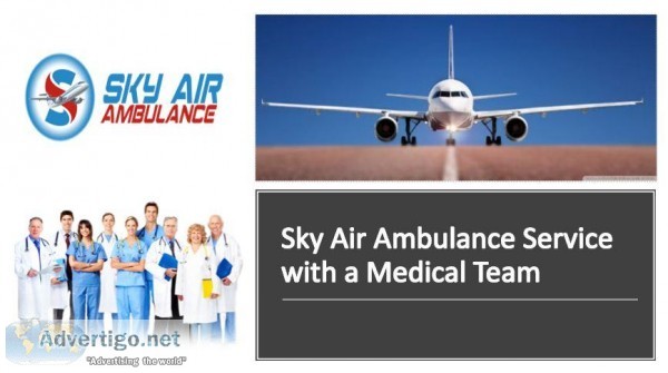 Use Sky Air Ambulance Service in Allahabad Services for Safe Pat