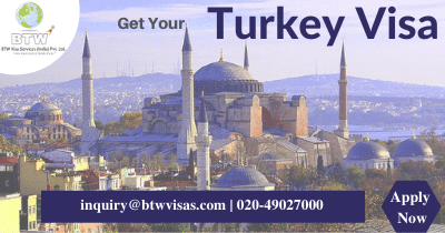 Turkey visa for indians | apply for turkey visa | btw visa