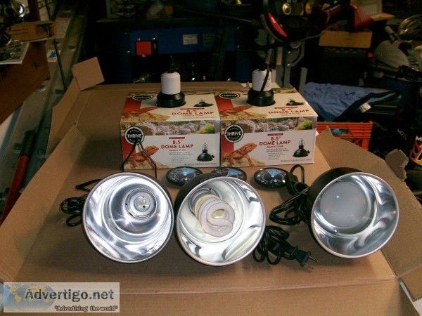 all reptiles 8.5 dome lights and Hygro-Thermo