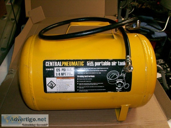 Central Pneumatic air tank