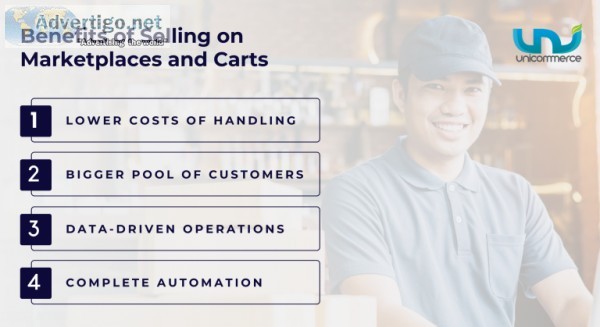Benefits of selling on marketplaces & carts