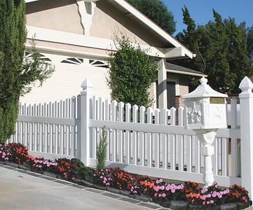 Buy Vinyl fencing with a limited lifetime warranty from Duramax 