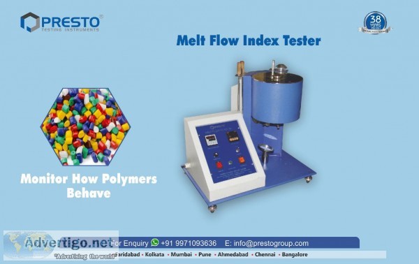 Melt Flow Index Tester Manufacturer and Supplier