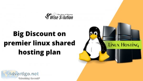 Big Discount on premier linux shared hosting plan