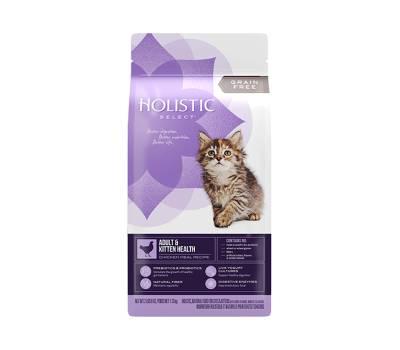 Select Grain Free Adult and Kitten Health Chicken Meal Dry Cat F