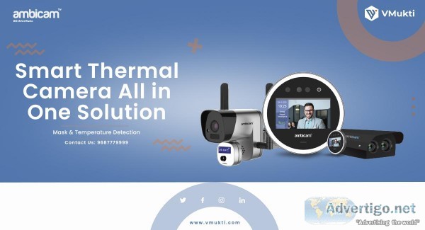 Smart Thermal Camera All in One Solution - Mask and Temperature 