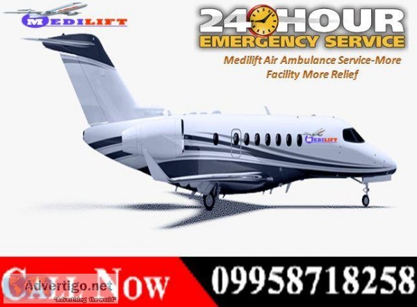 Medilift Charter Air Ambulance in Ranchi - Medical Evacuation Am