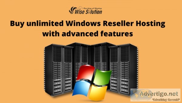 Buy unlimited Windows Reseller Hosting with advanced features