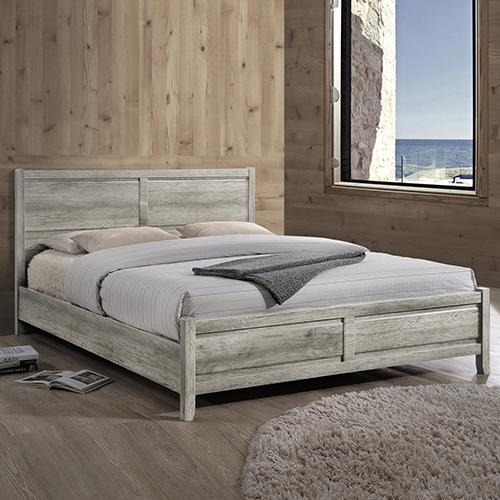 Alice Bed Queen White Ash Colour