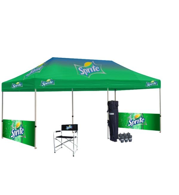 Order Complete Package of Custom Canopy  Tent Depot