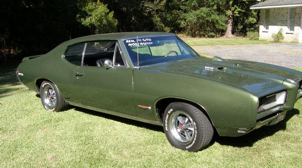 1968 Pontiac GTO Coupe For Sale in Covington Louisiana 70435