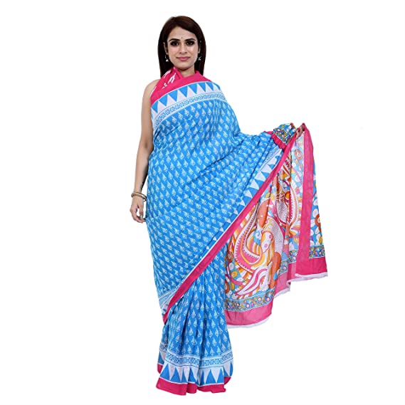 Best quality manufacturer sanganeri print sarees india