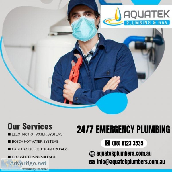 Local plumber Adelaide  AQUATEK PLUMBING and GAS