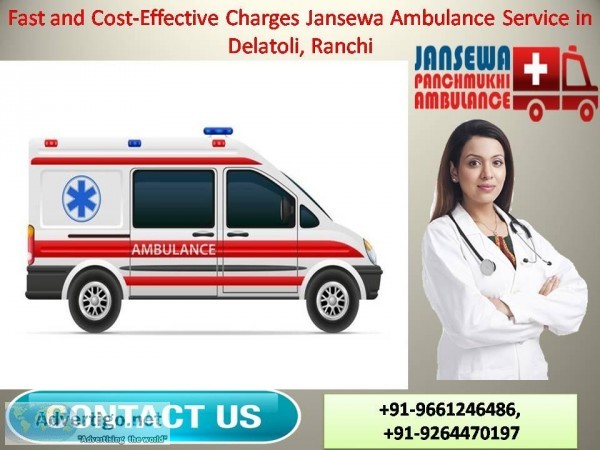 Fast and Cost-Effective Charges Jansewa Ambulance Service in Del