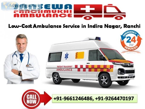 Low-Cost Ambulance Service in Indira Nagar Ranchi by Jansewa Pan