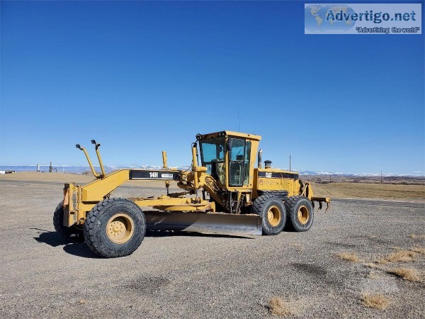 2005 Caterpillar 14H VHP Motor Grader For Sale in Powell Wyoming