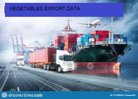 Vegetables export data: collect records of exported item