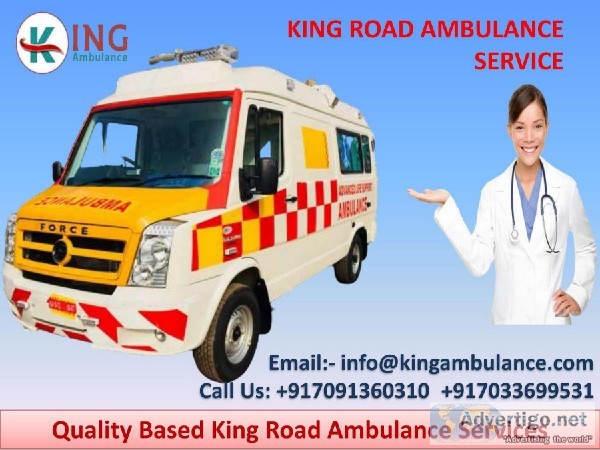 King Ambulance Service in Bahu Bazaar with Medical Team