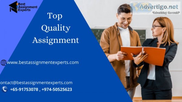 Best Quality Assignment Help  Assignment experts