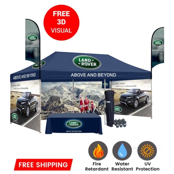 Custom logo canopies to fit every brands  needs and budgets