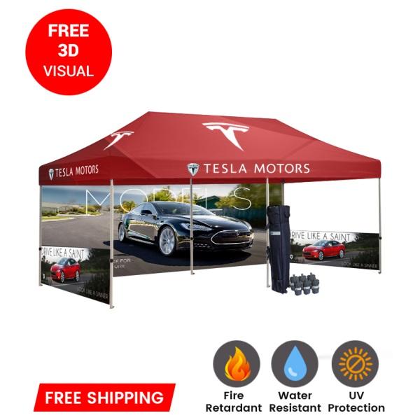 Pop up canopies 10 X 20  Branded Canopy