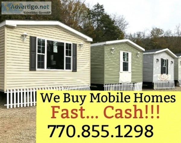 I buy mobile homes